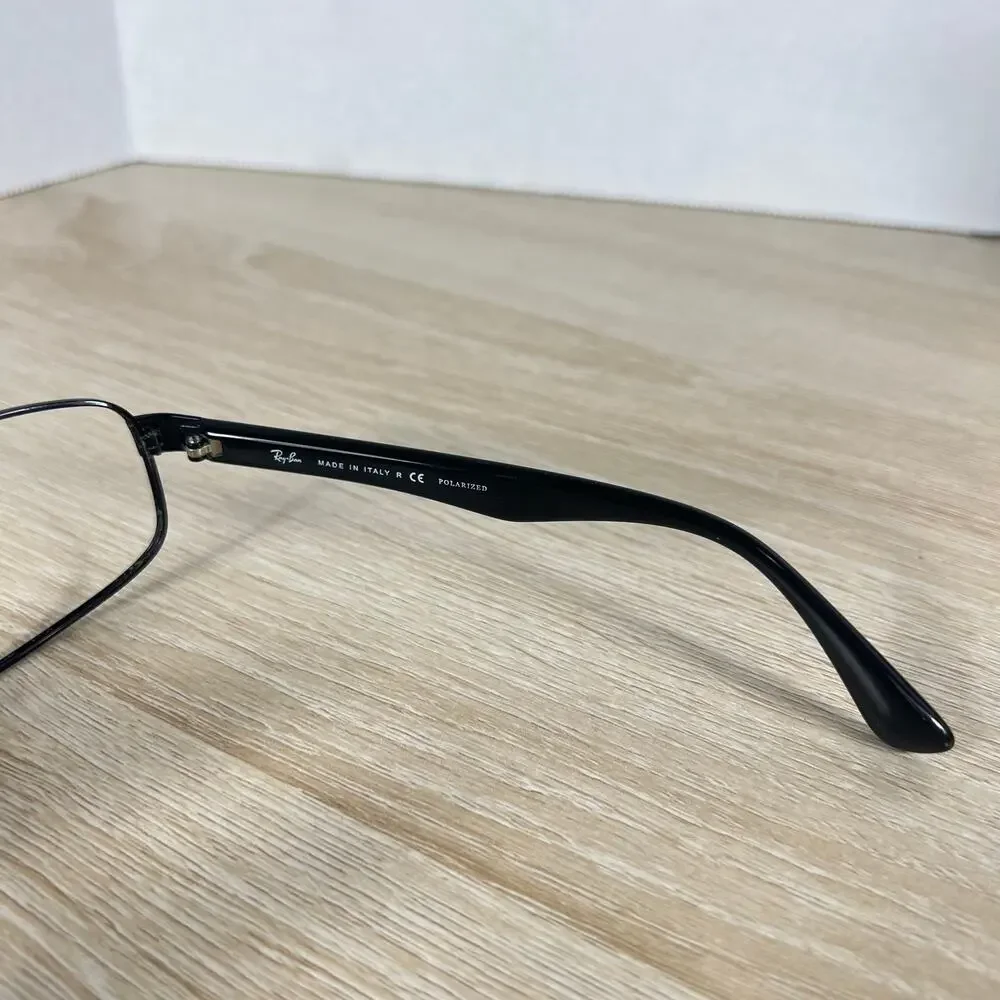 Ray-Ban RB3445 002/58 Black Sunglasses FRAMES ONLY 61-17 READ DESC